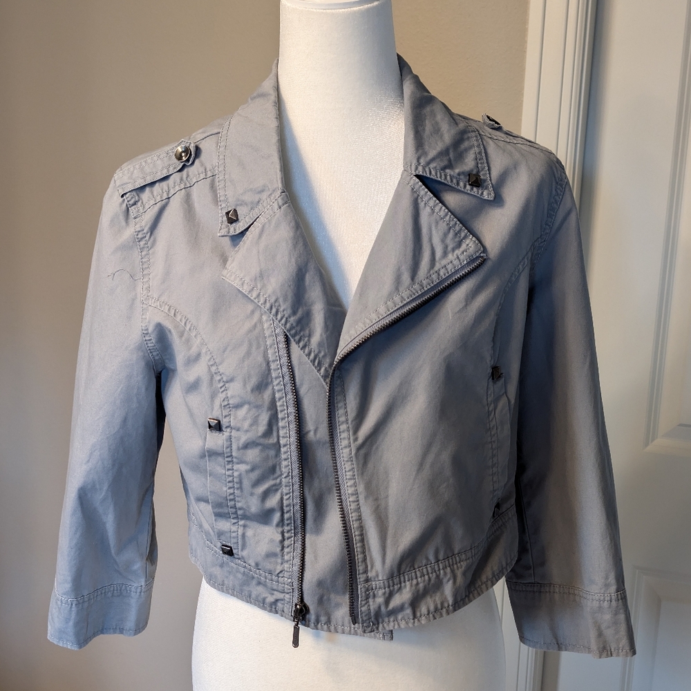 Decree Cropped Jacket Size L
